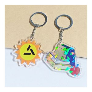 Design <b>Custom</b> Design Shiny Acrylic <b>Keychain</b> Charm Acrylic Gift Homemade logo Acrylic <b>Keychain</b> - Product Image 4
