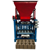 Machine à fabriquer des blocs de pavés emboîtables avec moteur, ligne de production de briques