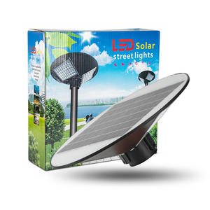 Ce Rohs haute qualité 300W et 500W LED lampadaire tout-en-un solaire UFO réverbère avec IP65 DC <span class=keywords><strong>batterie</strong></span> alimentation utilisation routière - Product Image 4