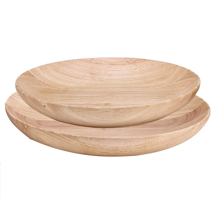 दौर बबूल लकड़ी सेवारत प्लेटें, प्राकृतिक Tableware ट्रे भोजन बबूल की लकड़ी फल की थाली रोटी पकवान थोक सेवारत ट्रे