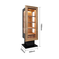 Humidor à cigares de grande capacité 3000 cigares Vitrine à cigares Boîte à cigares