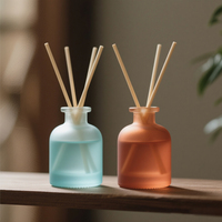 Vente en gros de flacons en verre vides pour diffuseur d'air frais de 100 ml, 150 ml, 200 ml, emballages de bouteilles aromatiques avec bâtonnets parfumés, décoration d'intérieur
