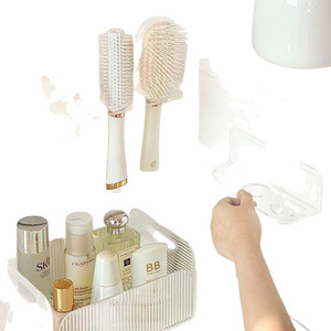 Wall Mounted Comb Rack With 3 Holes For Bathroom Storage No Drilling Required - Product Image 5