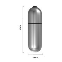 One Touch Silver Bullet Vibrator, kompakt, kraftvoll, intensive Vibration, intensive Orgasmen