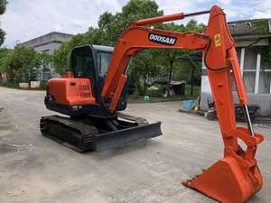 Mini excavatrice d'occasion de 6 tonnes fabriquée en Corée DOOSAN DX60 DX60-9C excavatrices d'occasion pelle sur chenilles godet certifié CE à vendre - Product Image 2