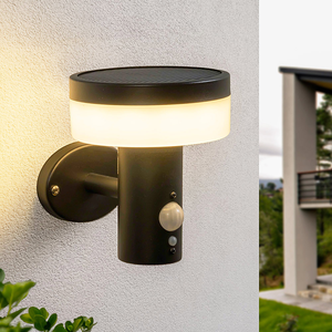Luz de pared solar LED con lámpara de jardín impermeable Iluminación <span class=keywords><strong>exterior</strong></span> alimentada por baterí<span class=keywords><strong>a</strong></span> para el hogar - Product Image 6