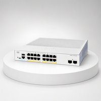 Cisco C1300-16P-4X Commutateur d'entreprise 16 ports 10G SFP+ avec accès PoE Montage en rack 1U