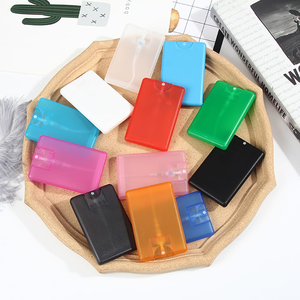In Stock Plastic Pocket Perfume <b>Bottle</b> 20ml Credit Card Spray <b>Bottle</b> for Hand Sanitizer - Product Image 4