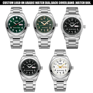 นาฬิกาข้อมือควอตซ์เรืองแสงสแตนเลสสตีล 316L พร้อมสายสแตนเลสสตีลสำหรับการใช้งานกันน้ำในชีวิตประจำวัน - Product Image 3