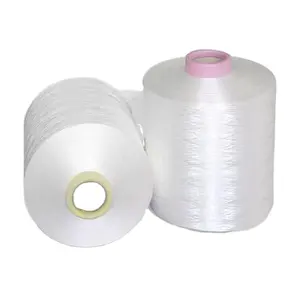 China Supplier Dty Polyester Filament Yarn150D/48F Dty 100% Poly Yarn Raw White