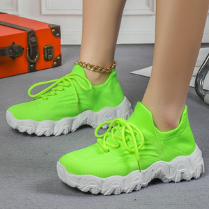 Women's Sports Walking Style <b>Shoes</b> with Breathable Socks One-Piece Lazy Design Big-Size increase <b>running</b> style <b>shoes</b> men - Product Image 4