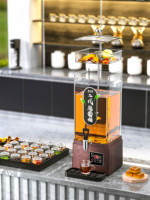 Chaudière commerciale de thé de café contrôle numérique Intelligent thé eau café urne Anti brûlure sèche avec télécommande de baril de Pc