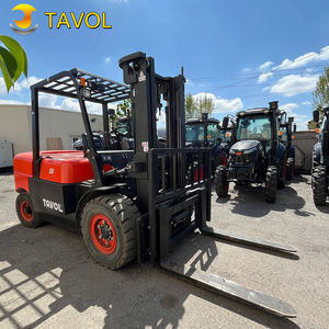 2.5 Ton 3T Vorkheftruck, 3.5T 4T Dieselmotor Vorkheftruck 3 Meter 6M Drievoudige Mast Verbrandingsvorkheftrucks - Product Image 2