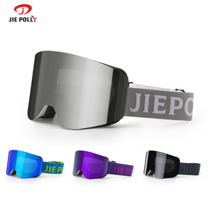 Jiepolly China Factory venta al por mayor Gran oferta Anti-UV gafas protectoras de esquí mujeres adultas gafas de esquí a prueba de viento Gafas De Esqui - Product Image 3