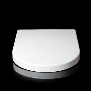 Siège de toilette classique en U, style européen, couvercle <span class=keywords><strong>WC</strong></span> blanc en Duroplast avec mécanisme de fermeture douce pour appartements - Product Image 5