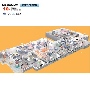 Equipo de Juegos Interactivo Temático de Ciudad Rosa para Interiores, para Niños, para el Hogar y la Escuela, Material de Espuma, Venta al Por Mayor - Product Image 1