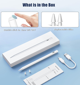 Crayon magnétique original de 2e génération pour <span class=keywords><strong>Ipad</strong></span> Pencil stylet capacitif actif 2 Plam Rejection Tilt Sensitivity Draw - Product Image 2