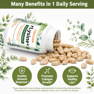 Tabletas de L-Lisina OEM 1500mg <span class=keywords><strong>con</strong></span> Vitamina C, Equinácea, <span class=keywords><strong>Regaliz</strong></span>, Propóleo y Ajo sin Olor, Suplemento Dietético para el Apoyo Inmunológico - Product Image 5