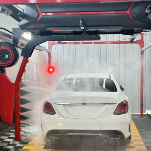 Station de <span class=keywords><strong>lavage</strong></span> de voitures 360 °   Machine de <span class=keywords><strong>lavage</strong></span> de voiture automatique sans contact avec sécheuse intégrée - Product Image 1