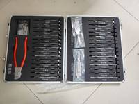 Kit de 32 outils de déverrouillage de serrures de portes de voiture Lishi, outil de serrurier 2-en-1