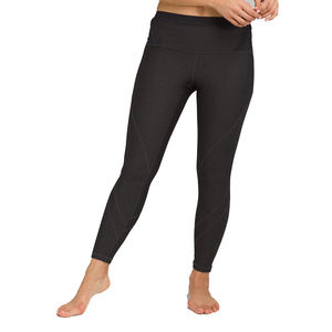 Collants taille haute noirs pour femmes respirants Style décontracté Leggings amincissants Techniques sans couture - Product Image 1