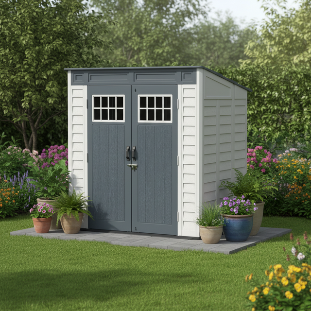 Eco Friendly High Quality Factory Price Easily Assembled Outdoor Storage Shed