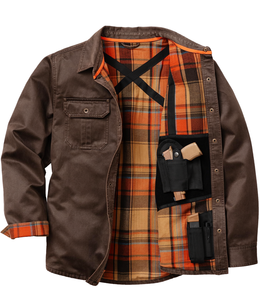 Customized Hooded <b>Quilted</b> Pilot Jacket Badge Front Logo Winter Casual Long Sleeve <b>Single</b> Button Reversible Waterproof Unisex - Product Image 1