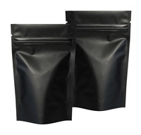 Sachet Doypack Mat Anti-Odeur Personnalisable avec Valve de Dégazage Unidirectionnelle et Fermeture Éclair pour le Stockage du Café, du Thé et des Noix