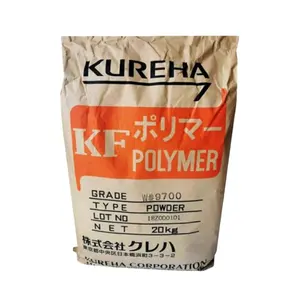 PVDF Japan Kureha W#9200 Semi-crystalline Ferroelectric Polymer Lithium Battery Adhesive Polyvinylidene Fluoride