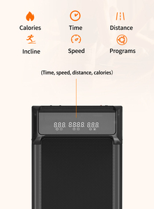 <span class=keywords><strong>Tapis</strong></span> roulant <span class=keywords><strong>de</strong></span> bureau <span class=keywords><strong>pliable</strong></span> électrique portable avec moteur 470W, écran LED, plage <span class=keywords><strong>de</strong></span> vitesse 1-6 <span class=keywords><strong>KM</strong></span>/<span class=keywords><strong>H</strong></span> pour la maison/la salle <span class=keywords><strong>de</strong></span> sport - Product Image 5
