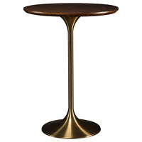 Table de bar Deyike Balcony Light-Luxury, style tulipe, en acier inoxydable, comptoir de bar minimaliste au design moderne, tabouret de bar haut pour 2 personnes