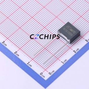 Condensador de película de polipropileno (CBB) MMKP471K3A0701, componente de montaje pasante (THT), P=7.5mm, 470pF, 10%, 1kV - Product Image 1