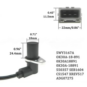 5WY3167A เซ็นเซอร์ตำแหน่งเพลาข้อเหวี่ยงสำหรับ Kia Rio ชิ้นส่วนอะไหล่ใหม่ CSK-011-N - Product Image 3