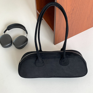 Vente chaude rétro daim sous les bras sac haut de gamme grande capacité automne sac à bandoulière avec sangle unique - Product Image 2