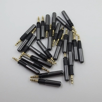 Adaptor Colokan Suku Cadang Perbaikan Audio DIY Pengganti Headphone untuk Headphone Audio-Technica ATH-M70X/M50X M40X Pin Jack Plug Perak