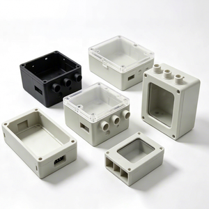 Caja de Conexiones Electrónicas de Plástico, Carcasa Moldeada por Inyección, Varios Tamaños y Colores - Product Image 1