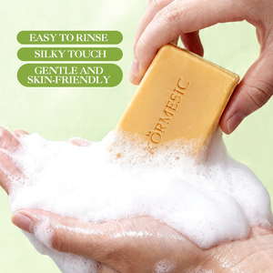 KORMESIC 80g Jabón en Barra de Cúrcuma y Ácido Kójico Natural Aclarante, Blanqueador y Nutritivo, Antipecas, Etiqueta Privada al por Mayor - Product Image 6