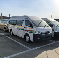 Nouveau stock – Minibus FOTON Hiace, conduite à droite, essence, 16 places, transmission manuelle – Modèle à prix réduit pour l'Afrique de l'Est