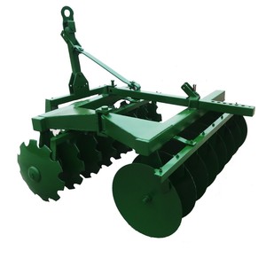 Arado de Discos para Cultivador Agrícola, Equipo de Labranza de Suelo para Preparación de Campos, Accesorio para Tractor Agrícola Verde - Product Image 1