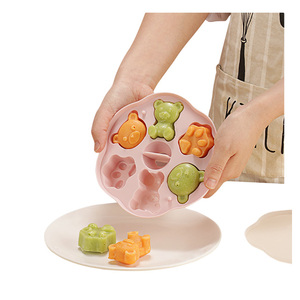 แม่พิมพ์ซิลิโคนรูปหมีน้อยน่ารัก สำหรับทำขนมเยลลี่ ช็อกโกแลต น้ำแข็ง ขนมหวานนุ่มๆ อุปกรณ์ทำขนม - Product Image 3