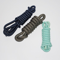 Corde tressée en nylon et coton multicolore personnalisée en usine, 12 mm, haute résistance, pour le camping en plein air, la fixation de tentes et les cordons de suspension