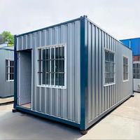 Maison conteneur modulaire préfabriquée écologique et étanche, très demandée, 20 pieds, pour appartement
