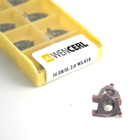 WENCERL Manufacture Stainless Steel 11ER 11IR 22ER 22IR 16IR 16ER Threading Insert Tungsten Carbide CNC Threaded Inserts