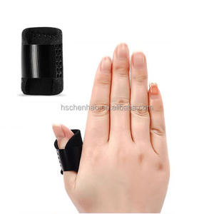 Bidai jari, penyangga jari pemicu Universal untuk patah, nyeri Arthritis dan nyeri keseleo, belat untuk tengah, indeks, cincin (hitam) - Product Image 2