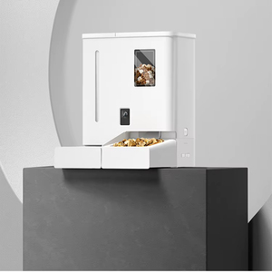 PAF-01 Dispensador Inteligente de Agua y Comida para Mascotas, Doble Fuente de Alimentación, Alimentación Remota, Alimentación Programada, Venta al por Mayor - Product Image 1