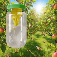 Hete Verkopende Herbruikbare Insectenbestrijding Fruitvliegenval Plastic Insectenvangenvalfles