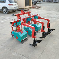 Désherbeuse rotative multifonctionnelle à 3 rangs, désherbeuse rotative pour riz, désherbeuse pour tracteur, certifiée CE, durable et efficace pour la ferme, le verger et le rizière