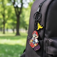 Porte-clés porte-clés personnalisé avec logo de voiture d'affaires Porte-clés en émail doux Porte-clés Design personnalisé Vente en gros Cadeau souvenir