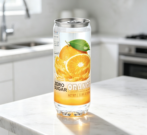 Offre Spéciale : Eau Pétillante à l'<span class=keywords><strong>Orange</strong></span> 350ml, Boisson Gazeuse Fruitée avec Service OEM de Marque Privée - Product Image 3