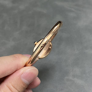 Orologio Meccanico da <span class=keywords><strong>Uomo</strong></span> di Lusso Personalizzato in Oro Vero 24K 18K con Lunetta Colorata Iced Out e Diamanti da Laboratorio Moissanite - Product Image 5